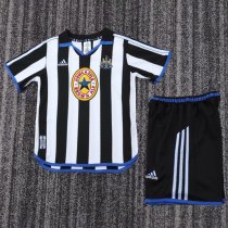 1999-2000 Newcastle Home Retro Kids Soccer Jersey