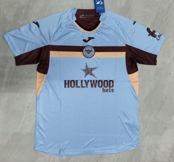 25-26 Brentford FC Third Fans Soccer Jersey