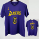 2023 LAKERS JAMES #6 Purple Quick drying T-shirt (Trapeze Edition) 飞人版