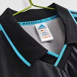 1999-2000 Marseille Third Black Retro Soccer Jersey