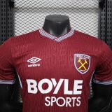 25-26 West Ham Home Player Version Soccer Jersey