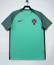 2016 Portugal Away Retro Soccer Jersey