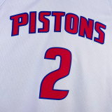 22-23 Pistons CUNNINGHAM #2 White Top Quality Hot Pressing NBA Jersey