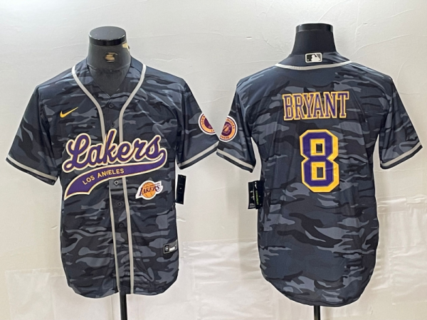 2025 MLB Los Angeles Lakers New Pattern Jersey
