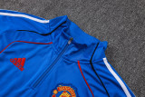 25-26 Man Utd High Quality Half Pull Tracksuit