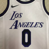 22-23 LAKERS WESTBROOK #0 White City Edition Top Quality Hot Pressing NBA Jersey
