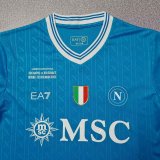 25-26 Napoli Home Super Bowl Fans Soccer Jersey（超级杯）