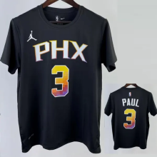 2023 SUNS PAUL #3 Black Quick drying T-shirt (Trapeze Edition)