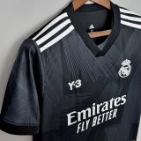 22-23 RMA Fourth Y-3 Black Fans Soccer Jersey