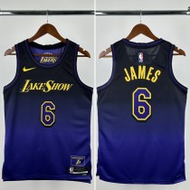 24-25 Lakers  Top Quality Hot Pressing NBA Jersey