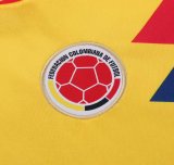 1990 Colombia Home Retro Kids Soccer Jersey