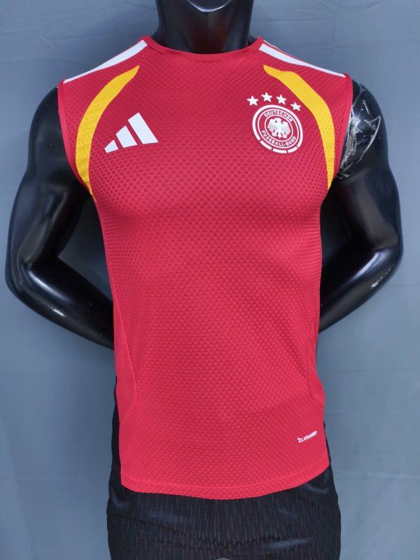2026 Germany Red Player Version Vest（背心）