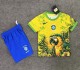 26-27 Brazil Yellow Special Edition Kids Soccer Jersey
