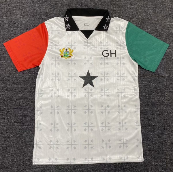25-26 Ghana Special Edition Fans Soccer Jersey