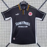 25-26 St. Pauli Black Polo Short Sleeve