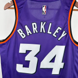 22-23 SUNS BARKLEY #35 Purple Retro Top Quality Hot Pressing NBA Jersey