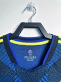 2021-2022 Man Utd Third Player Version Retro Soccer Jersey