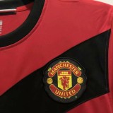 2009-2010 Man Utd Home Long Sleeve Retro Soccer Jersey