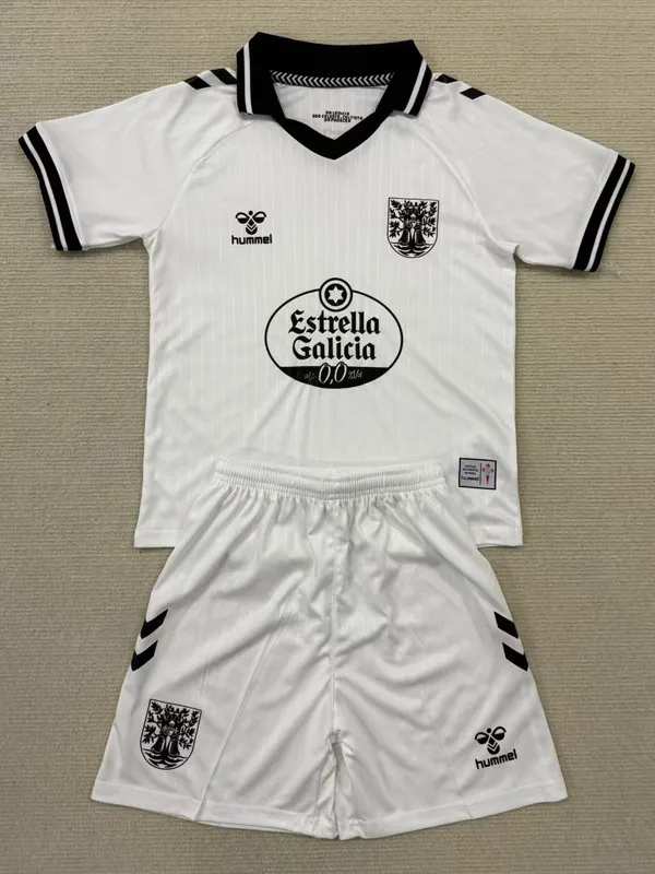 25-26 Celta White 100th Commemorative Edition Kids Soccer Jersey 1:1 Thai Quality