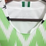 2018 Nigeria Home Retro Soccer Jersey