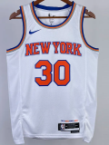 22-23 KNICKS RANDLE #30 White Top Quality Hot Pressing NBA Jersey