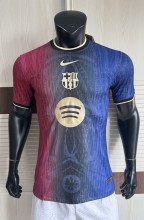 25-26 BAR Red Blue Special Edition Player Version Soccer Jersey
