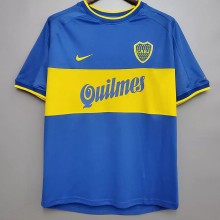 1999-2000 Boca Juniors Home Retro Soccer Jersey