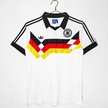 1988-1989 Germany Home Retro Soccer Jersey