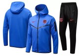 22-23 ATM Blue Hoodie Jacket Tracksuit#F391