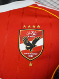 25-26 AL AHLY SC Home Player Version Soccer Jersey 1:1 Thai Quality