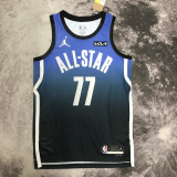 2023 ALL STAR DONCIC #77 Blue Top Quality Hot Pressing NBA Jersey