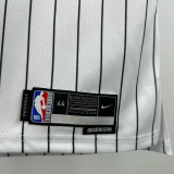 25-26 Magic HARDAWAY #1 White Top Quality Hot Pressing NBA Jersey(条纹)