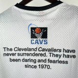 2026 Cleveland Cavaliers White Retro High Quality Casual T-Shirt #MN