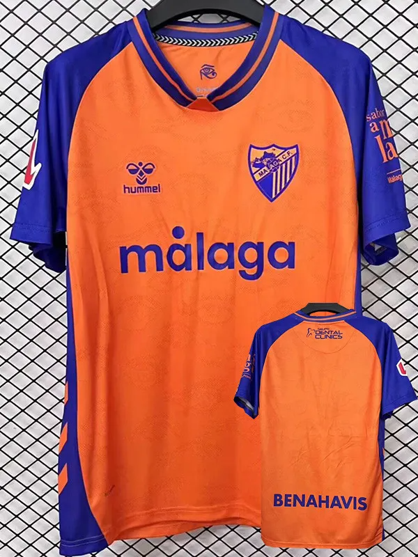 25-26 Málaga Away Fans Soccer Jersey 1:1 Thai Quality