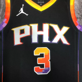 22-23 SUNS PAUL #3 Black Top Quality Hot Pressing NBA Jersey (Trapeze Edition)