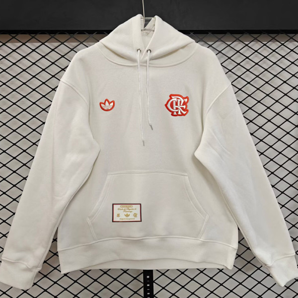 25-26 Flamengo White Hoody 白色(加绒)