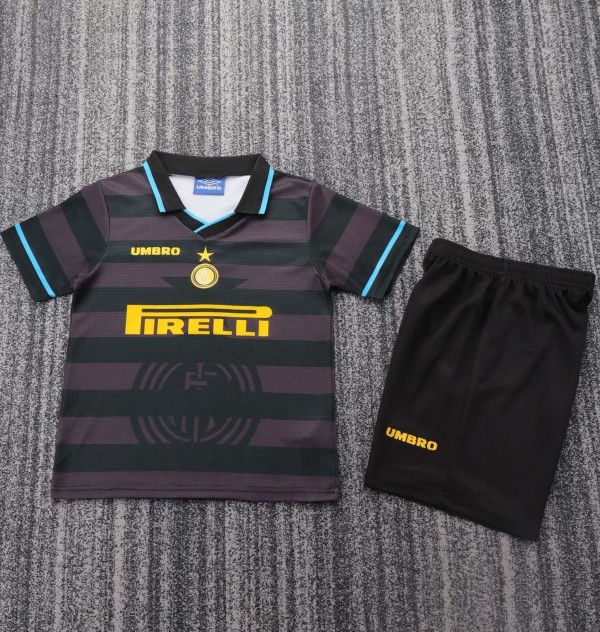 1997-1998 INT Third Retro Kids Soccer Jersey