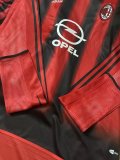 2004-2005 ACM Home Long sleeves Retro Soccer Jersey