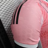 25-26 Inter Miami Pink Special Edition Player Version Soccer Jersey (V领)