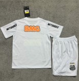 2012-2013 Santos FC Home Kids Retro Soccer Jersey