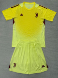 25-26 JUV Yellow GoalKeeper Adult Suit 1:1 Thai Quality