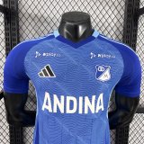 25-26 Millonarios Fútbol Home Player Version Soccer Jersey