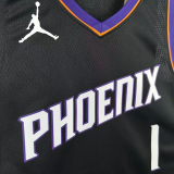 25-26 SUNS BOOKER #1 Black Top Quality Hot Pressing NBA Jersey