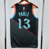 23-24 Wizards POOLE #13 Black City Edition Top Quality Hot Pressing NBA Jersey