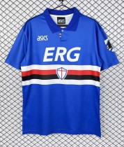 1993-1994 Sampdoria Home Retro Soccer Jersey