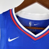 2023 Clippers HARDEN #1Blue Top Quality Hot Pressing Kids NBA Jersey
