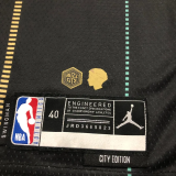 22-23 HORNETS BALL #1 Black City Edition Top Quality Hot Pressing NBA Jersey
