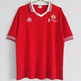 1977 Man Utd Home Retro Soccer Jersey