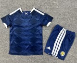 2026 Scotland Home Kids Soccer Jersey