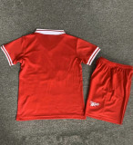 1996-1997 LIV Home Retro Kids Soccer Jersey
